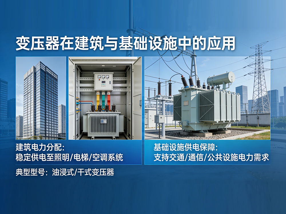 黔东南变压器应用于建筑与基础设施